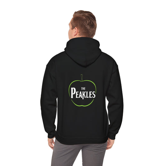 Hoodie Unisexo com Logo à frente e Logo atrás